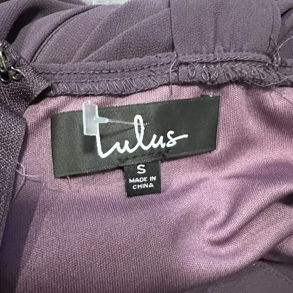 Lulus Dusty Purple‎ Forevermore Skater Dress Lined Size Small Sleeveless Event - Picture 10 of 13
